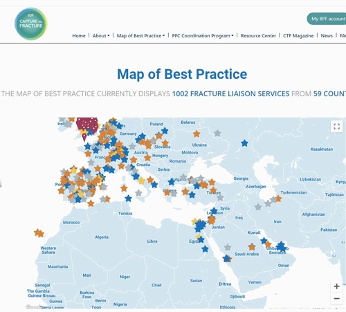 MAP OF BEST PRACTICE IOF FLS 